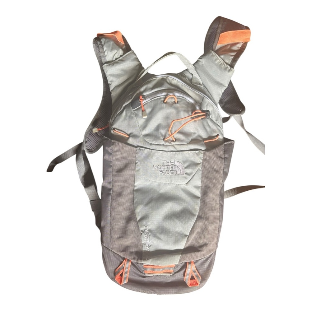 The North Face Gray and Teal Backpack - Picture 6 of 11